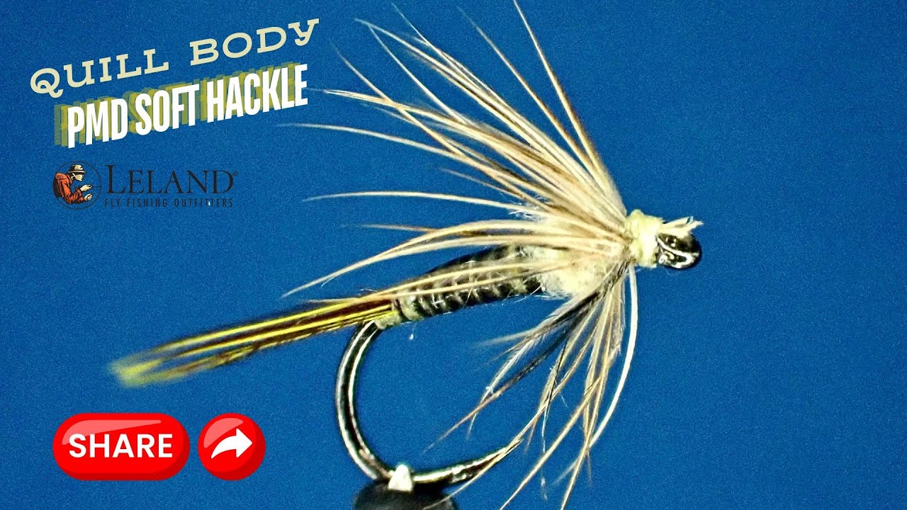 Master the Quill Body PMD Soft Hackle | Fly Tying Tutorial