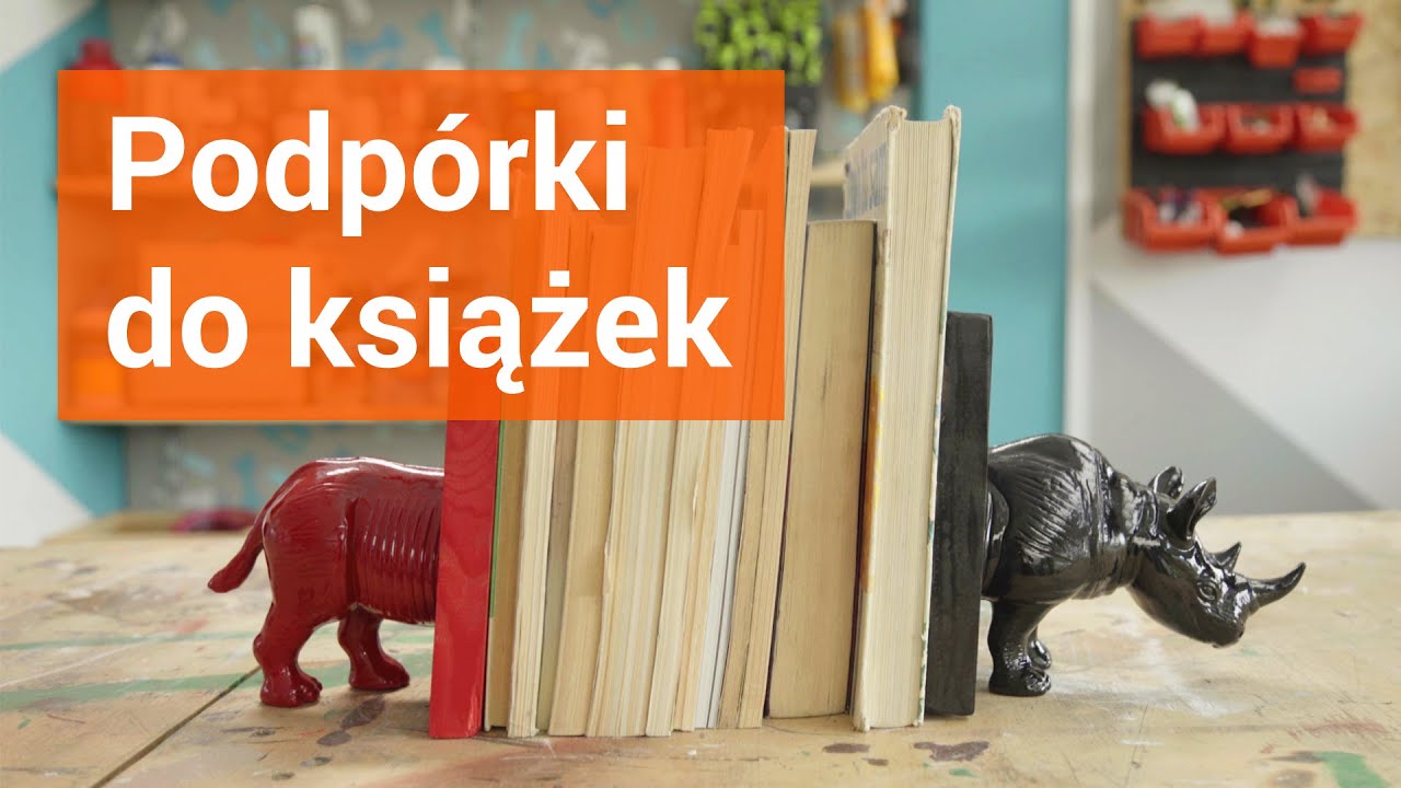 Jak wykonać podpórki do książek?