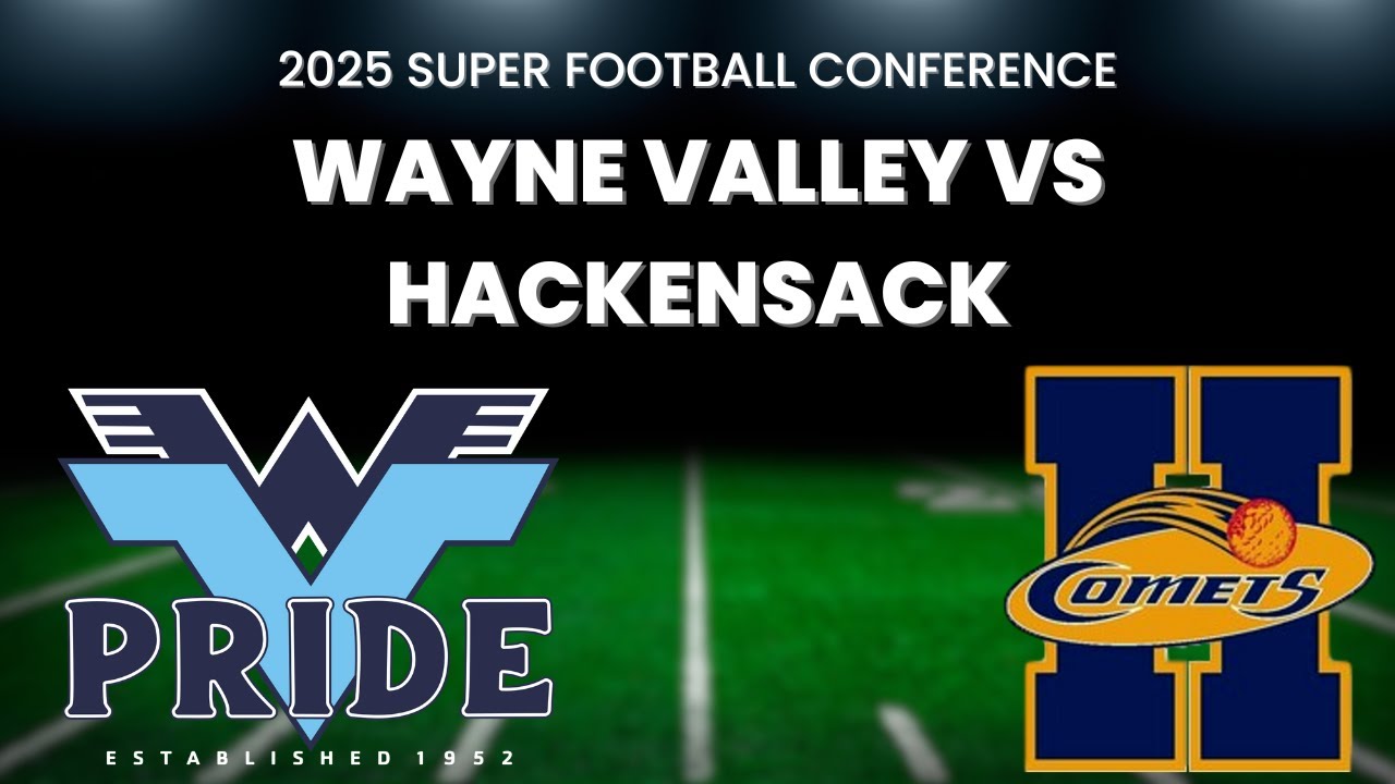 Wayne Valley Football Vs. Hackensack