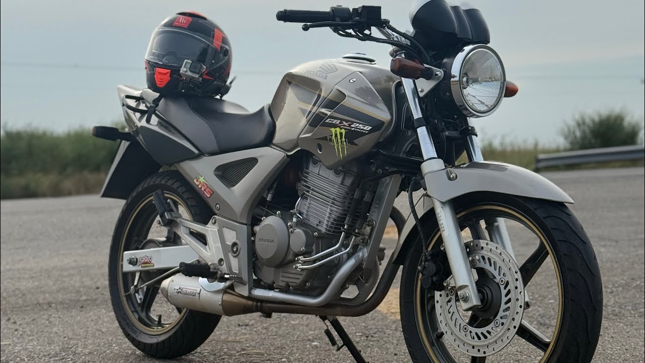 HONDA CBX 293cc TWISTER CON ESCAPE PAOLUCCI PRUEBA DE VELOCIDAD GPS 🚀🫡