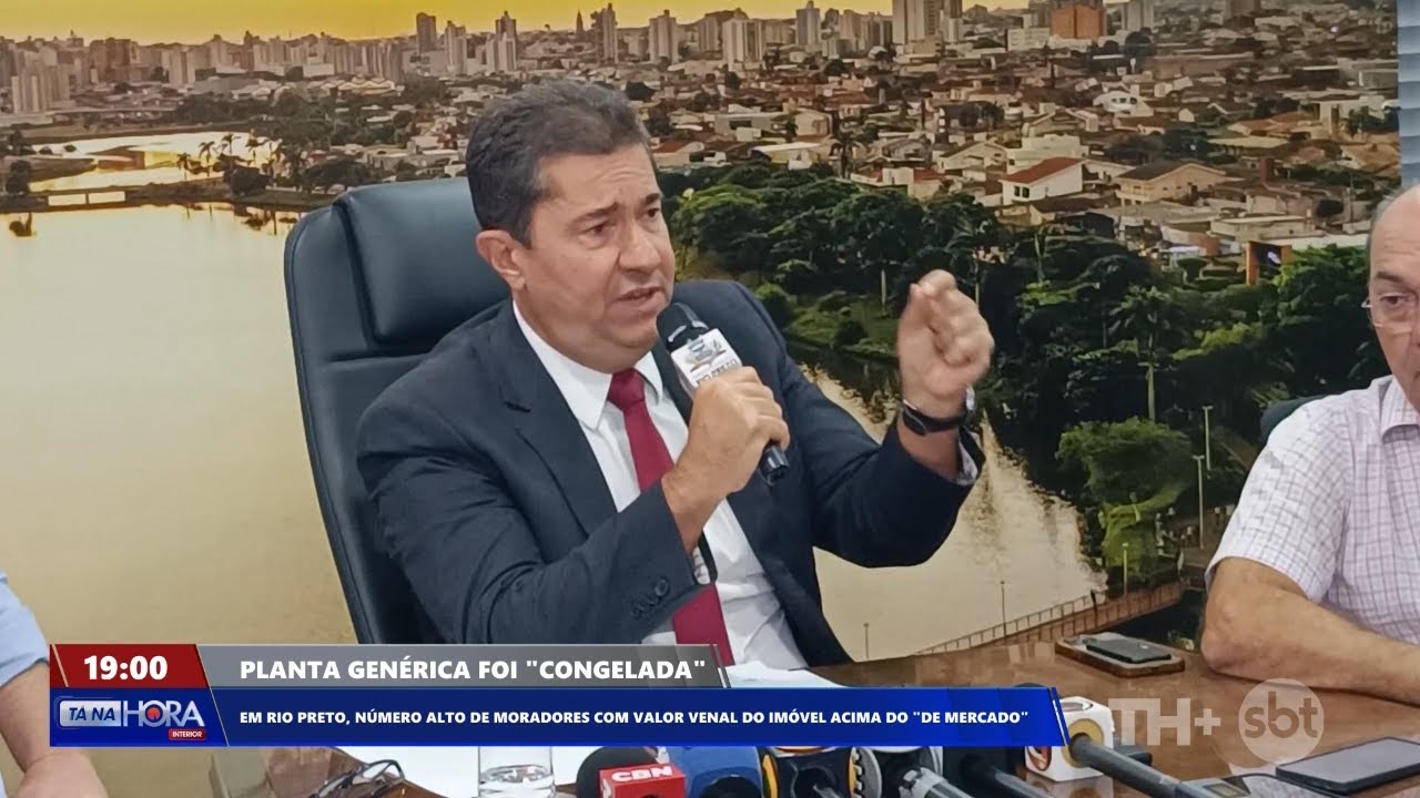 Prefeito de Rio Preto assina decreto para a realização de auditoria técnica da Planta Genérica d