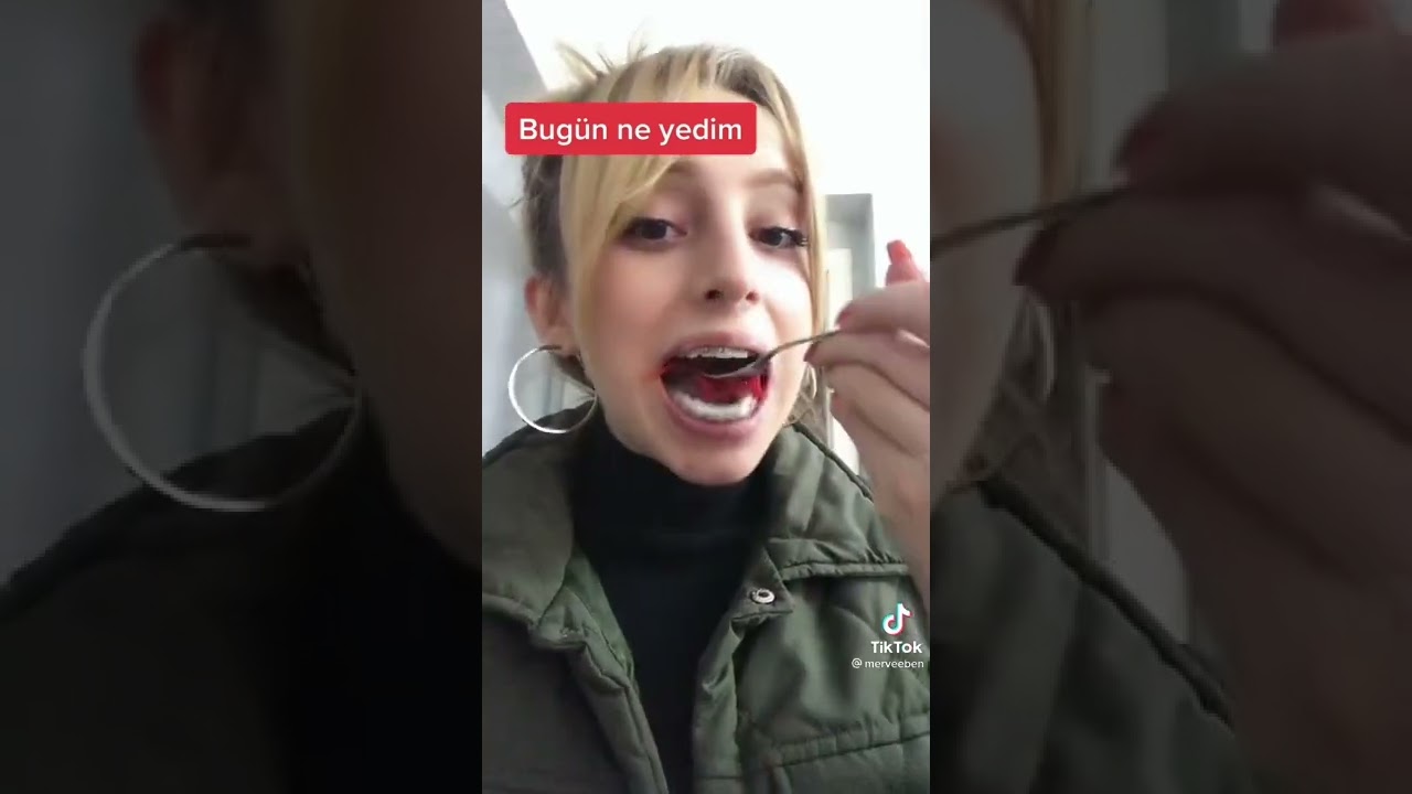 Merveben bir günde neler yiyor