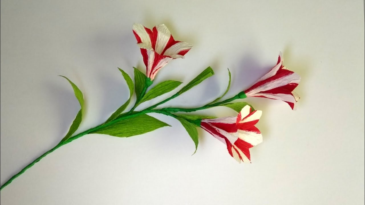 How To Make Petunia Paper Flowers | Paper Flowers | Art and Craft
