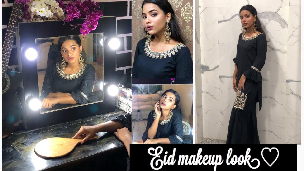 Eid Makeup look 2019// Step by Step for you all. #Beauty #fashion