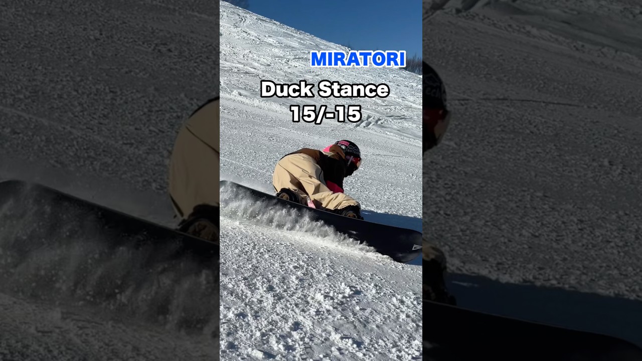 Duck Stance 15/-15わCarving