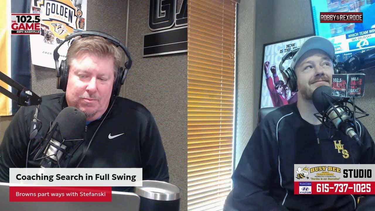 LIVE Robby & Rexrode: Ward Injured in Season Finale | Front Office Shakeup