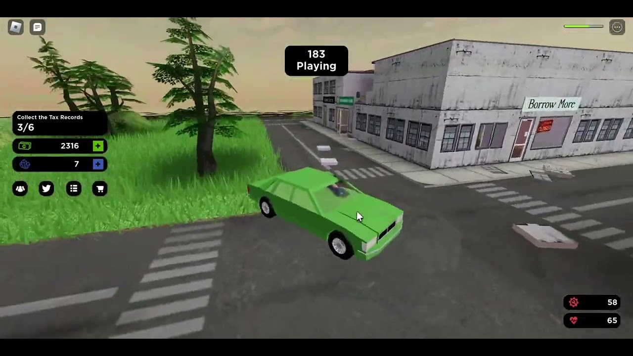 Playing Disaster City on Roblox!