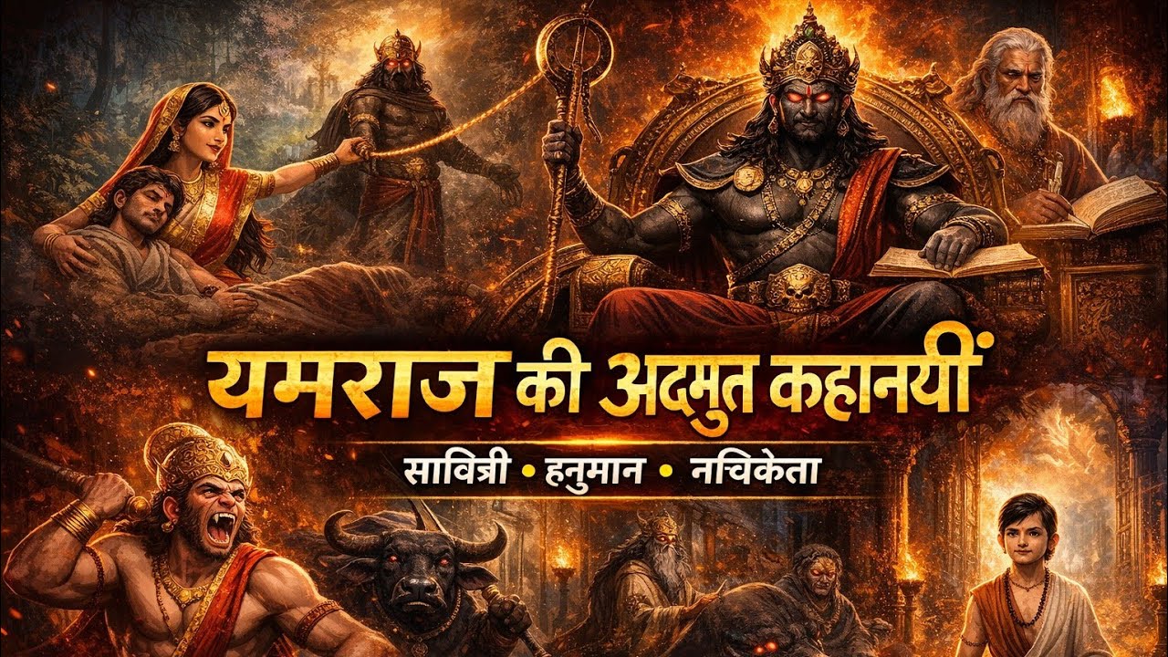 यमराज की अद्भुत कहानियां | सावित्री हनुमान और नचिकेता की रहस्यमयी कथा |The Amazing Storie of Yamaraj