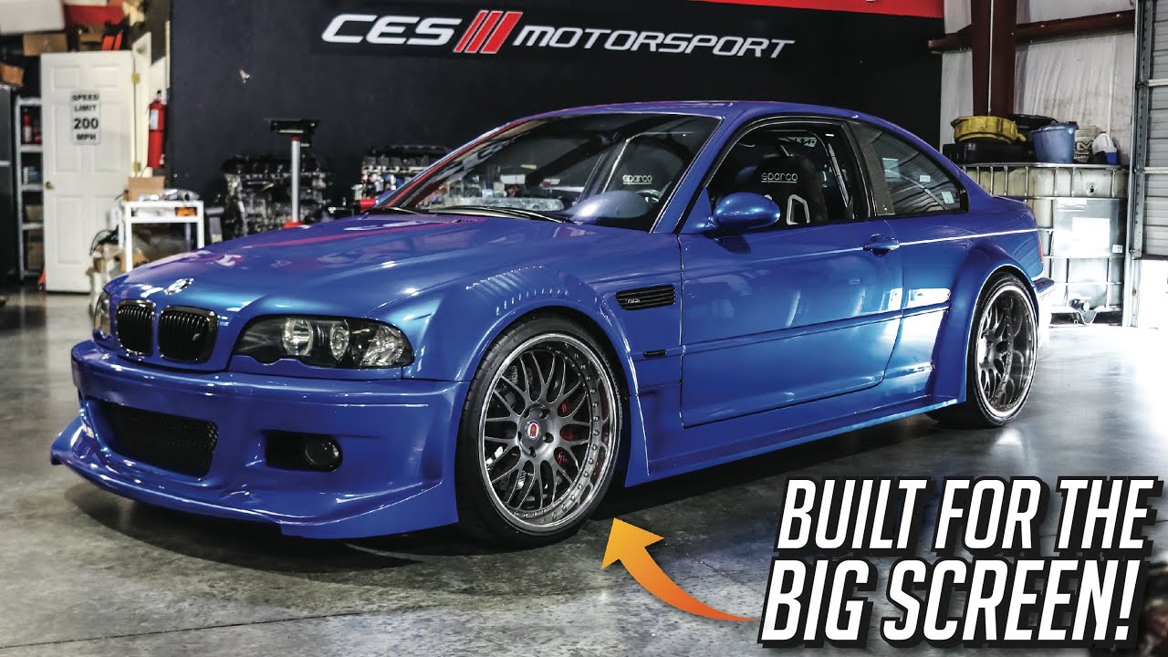 SUPERCHARGED WIDEBODY E46 M3: BUILT FOR THE MOVIES! (Featuring Craig Lieberman)