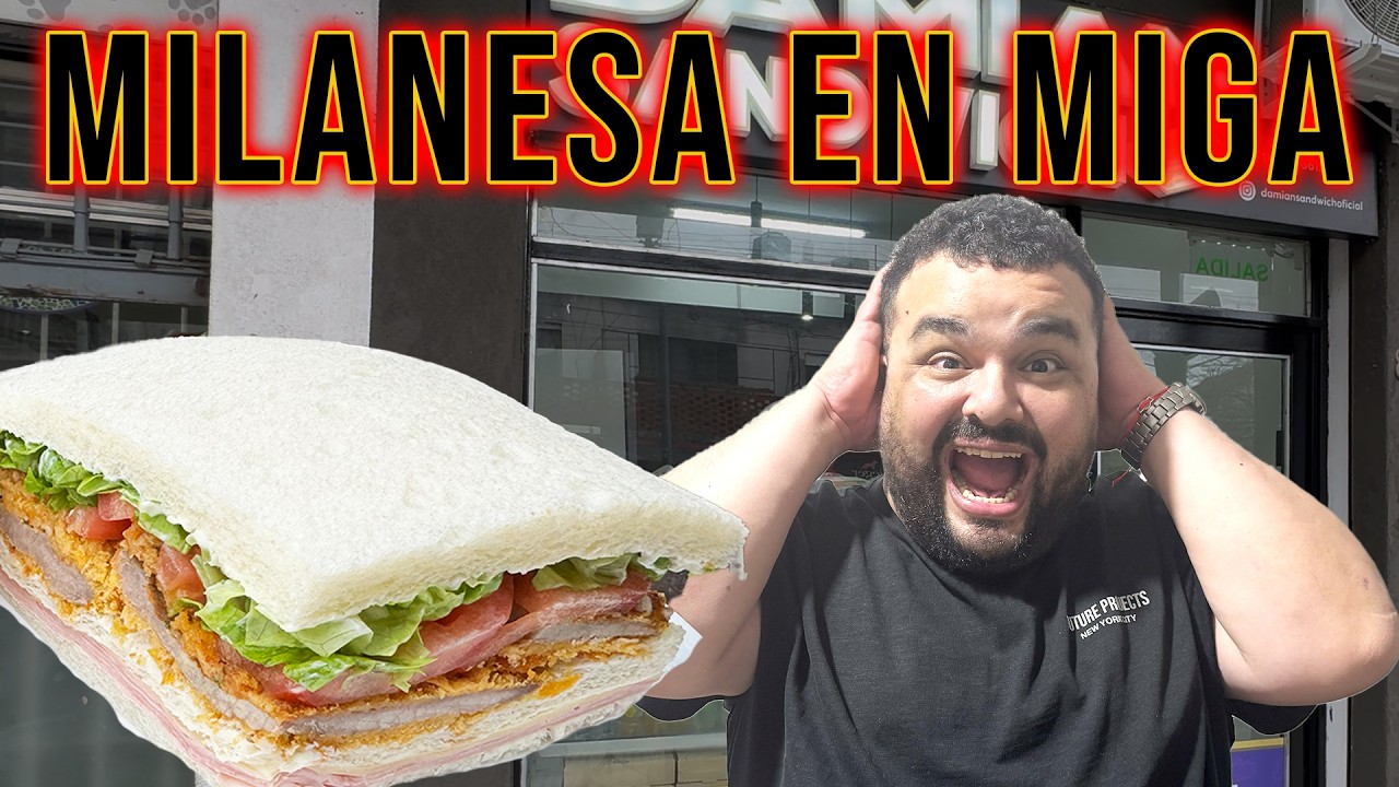 Milanesa, Brisket, Mega Huevo, Sándwiches de Miga BRUTALES
