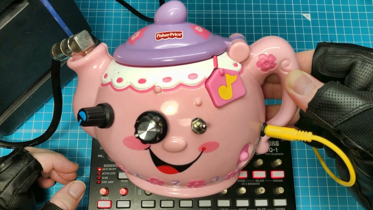 ティーポットの玩具を改造しました