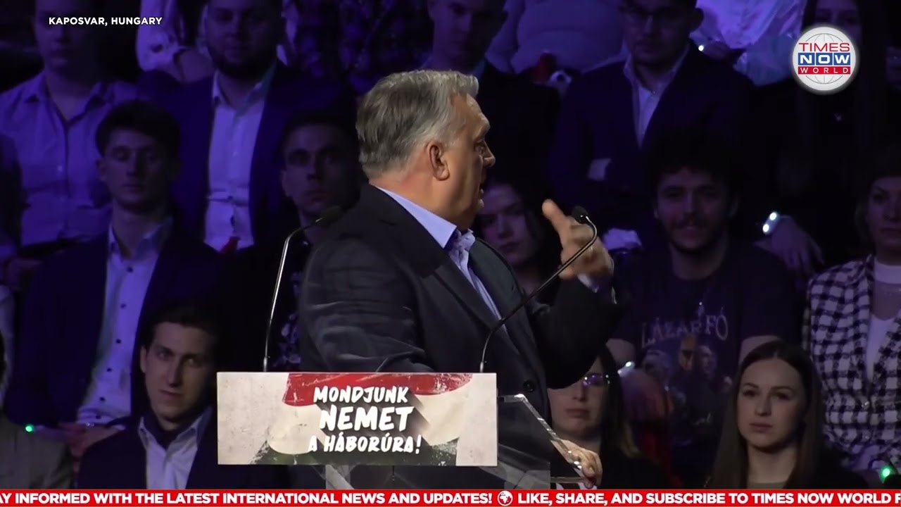 ORBAN SOUNDS WAR ALARM: EU Already At War As Ukraine Demands $1.5 Trillion | World News