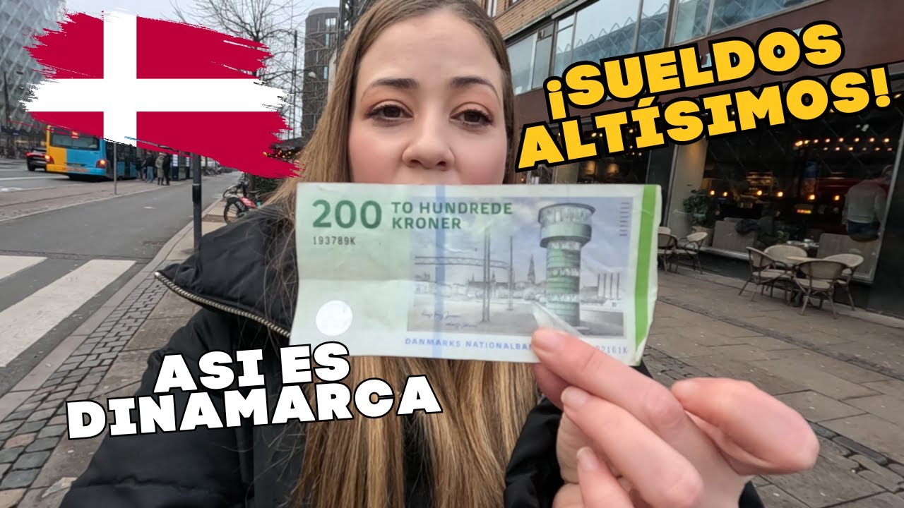 Los SUELDOS MÁS ALTOS de EUROPA están aquí - Copenhague | DINAMARCA | Aranza Mendizabal