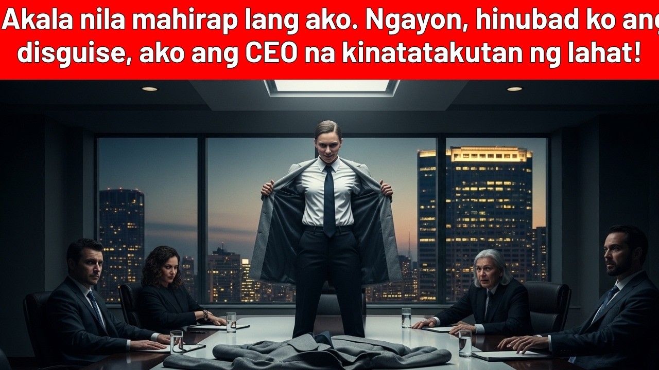 Akala nila mahirap lang ako. Ngayon, hinubad ko ang disguise, ako ang CEO na kinatatakutan ng lahat!