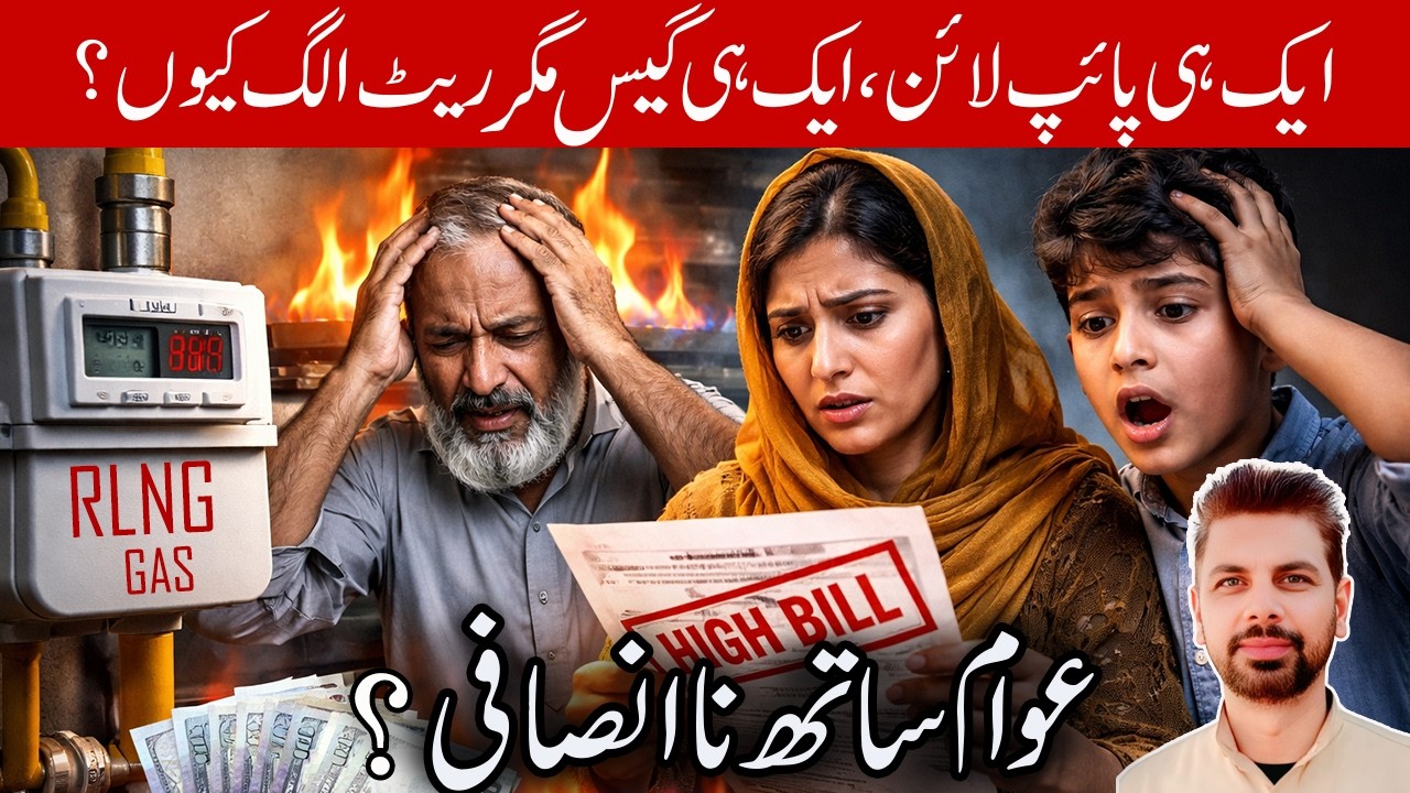 Gas Ek Jaisi, Rate Different – Awam Ke Sath Na-Insafi? | RLNG gas connection