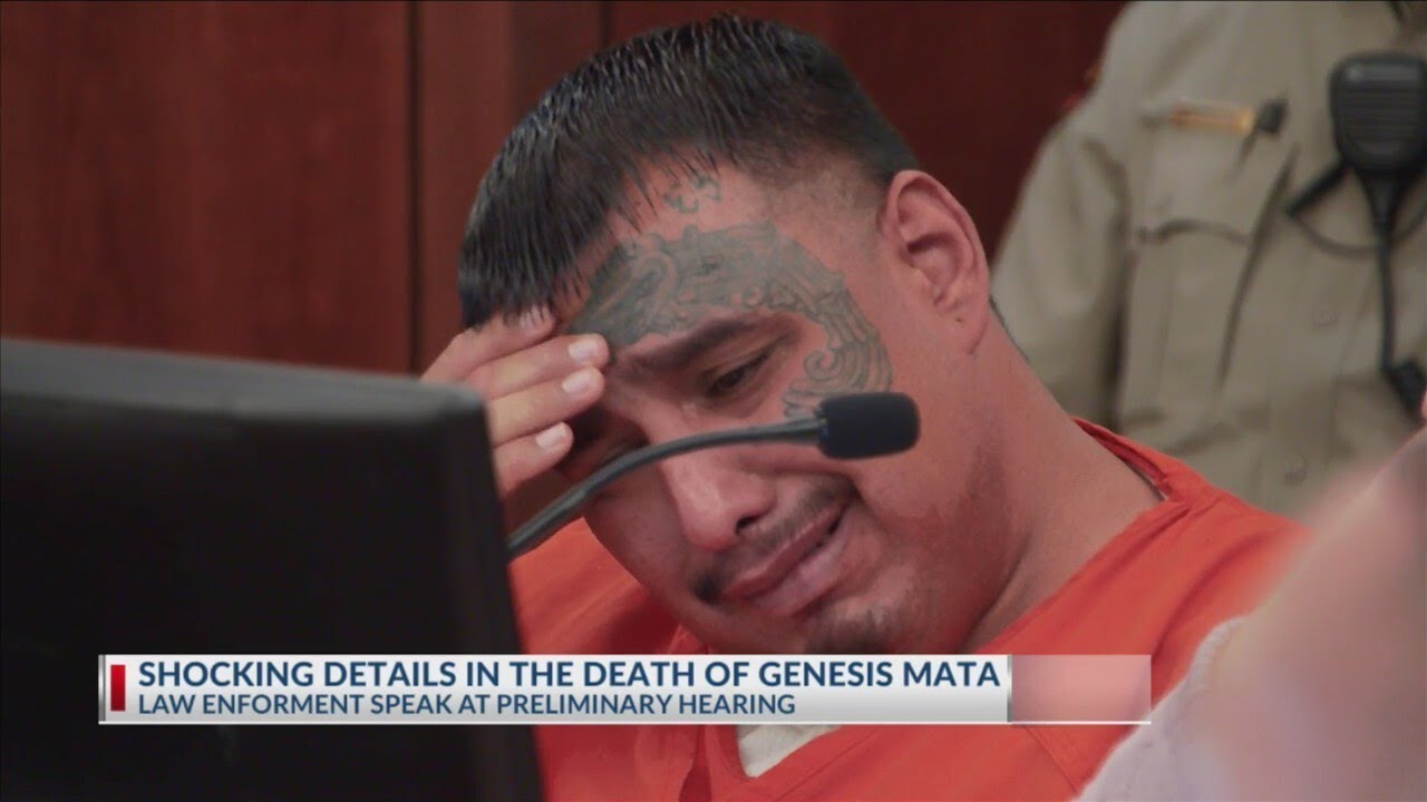 Prosecutors present shocking images of injuries to Genesis Mata at preliminary hearing