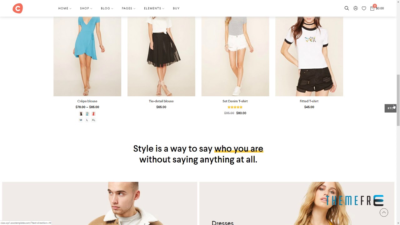 Ciao - Minimalist Elementor WooCommerce Theme
