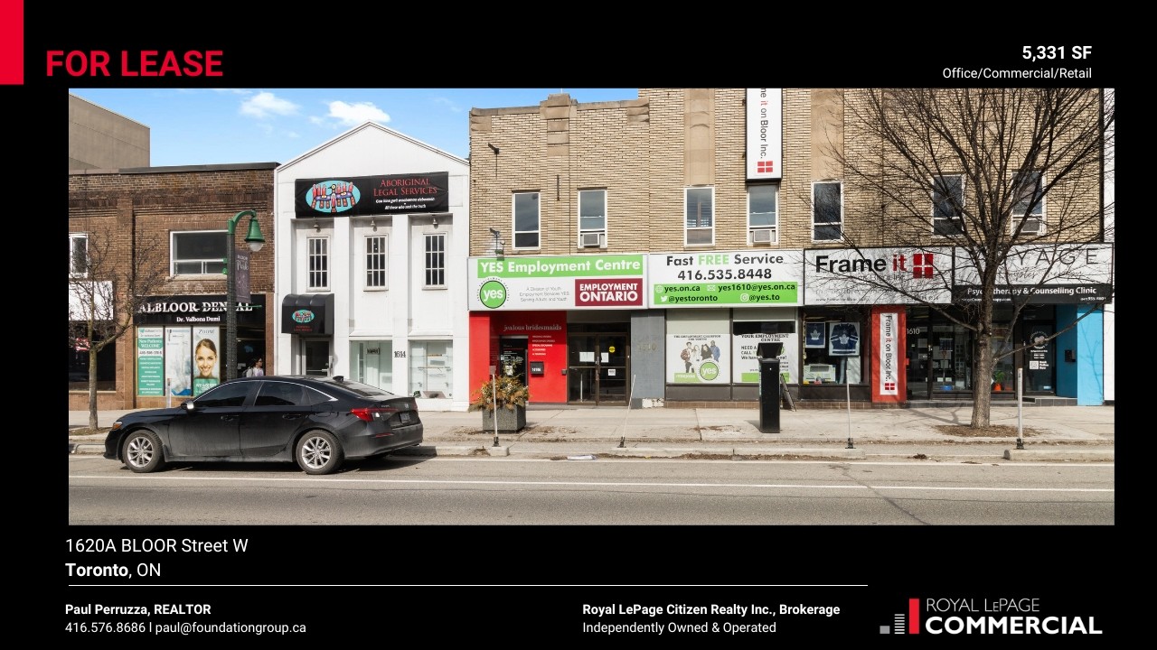 🎬 Tour 5,330 SF of Modern Commercial Space For Lease | 1610A Bloor St. W