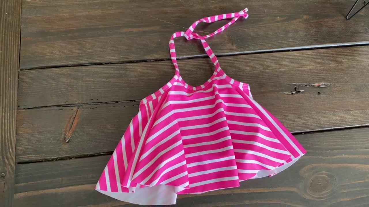 Lowland Kids Swim Swing Top Sewing Tutorial