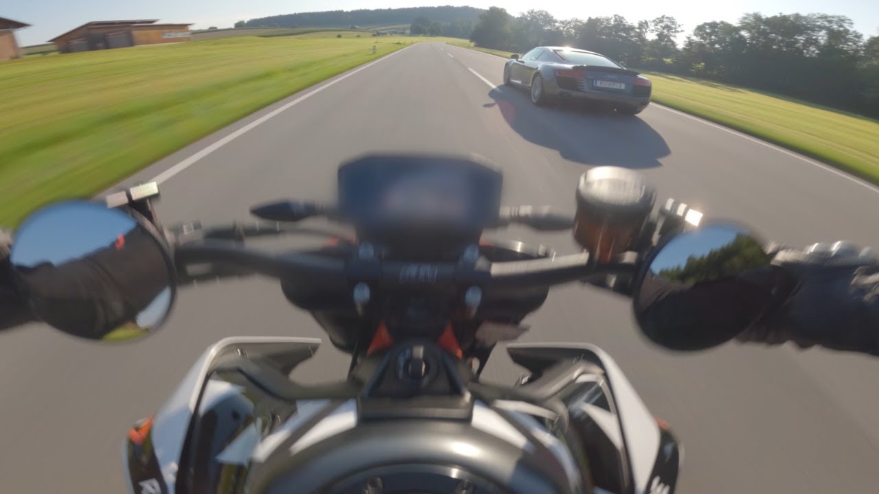 Battle gegen Audi R8? Früher Morgen auf meiner Hausstrecke !🌅