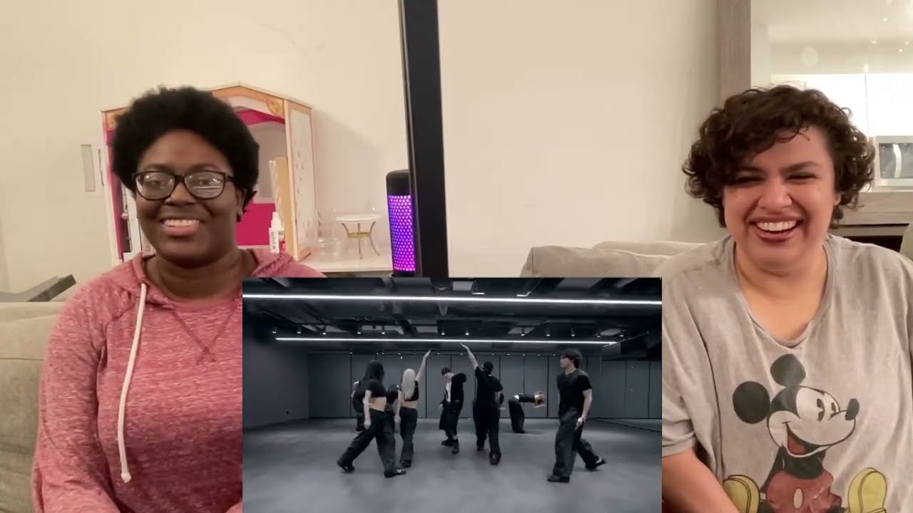 TEN Bambola and Stunner Dance Practice Reaction