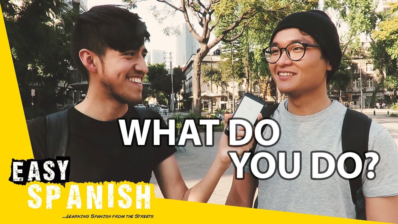 What do you do? | Easy Spanish 77