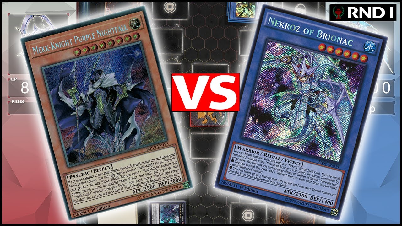 Yu-Gi-Oh Mekk Knight vs Nekroz! YCS Summer Cup 2020 Post June 2020 Forbidden List! |Eternity Code|