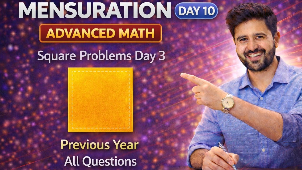 Advance maths Day-10 by Asheesh Sir 