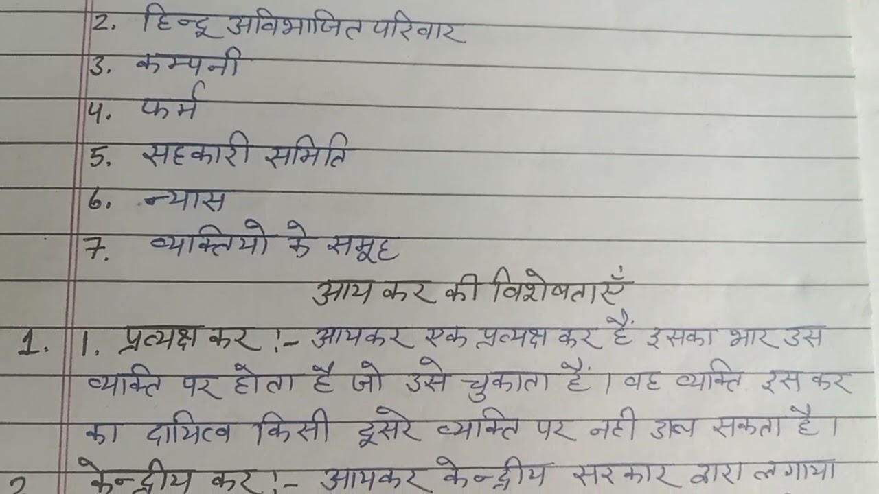 Income Tax Meaning definition nature and importance