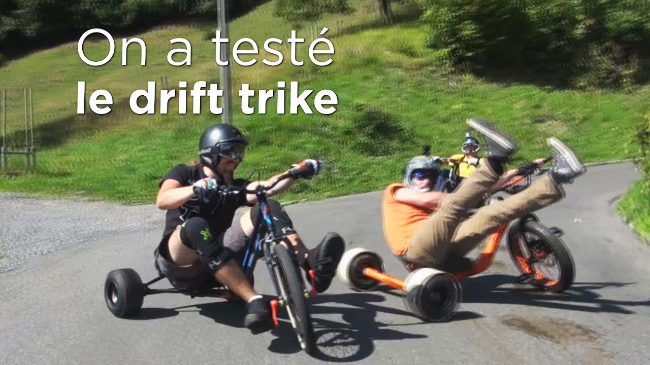 On a testé le drift trike