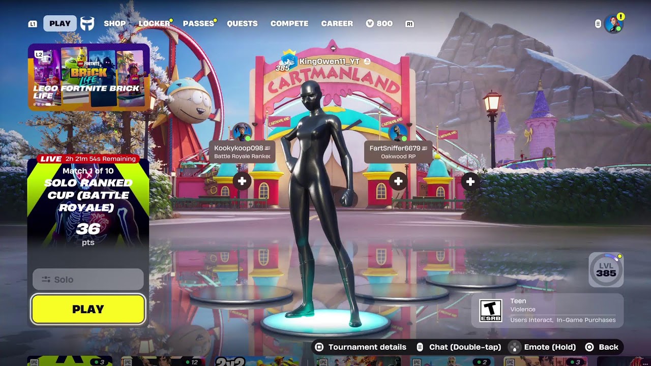 Solo ranked cup!!!