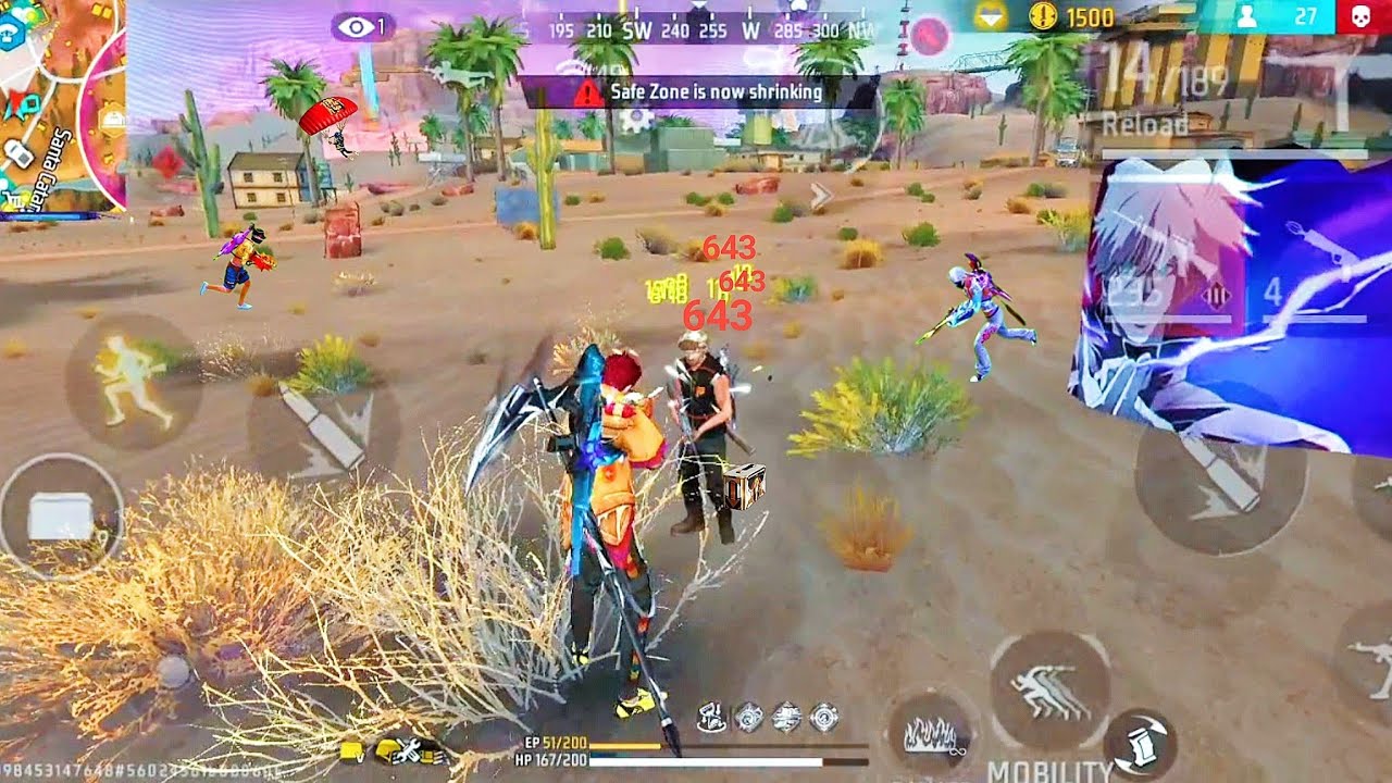 Free Fire Me Aaj Hua Khatarnak Booyah 🔥 Total 16 Kill⚡99% Headshot 👿#freefire #freefireindia #viral 