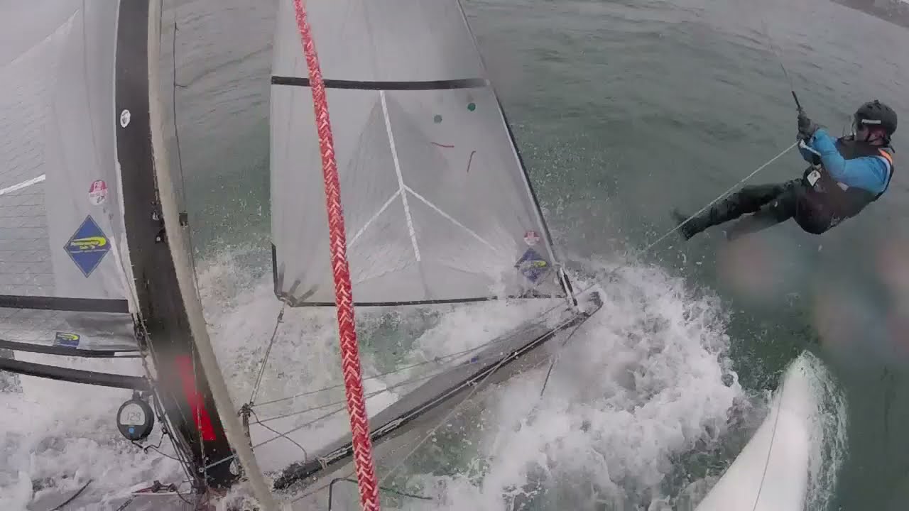 dessalage en Nacra f18