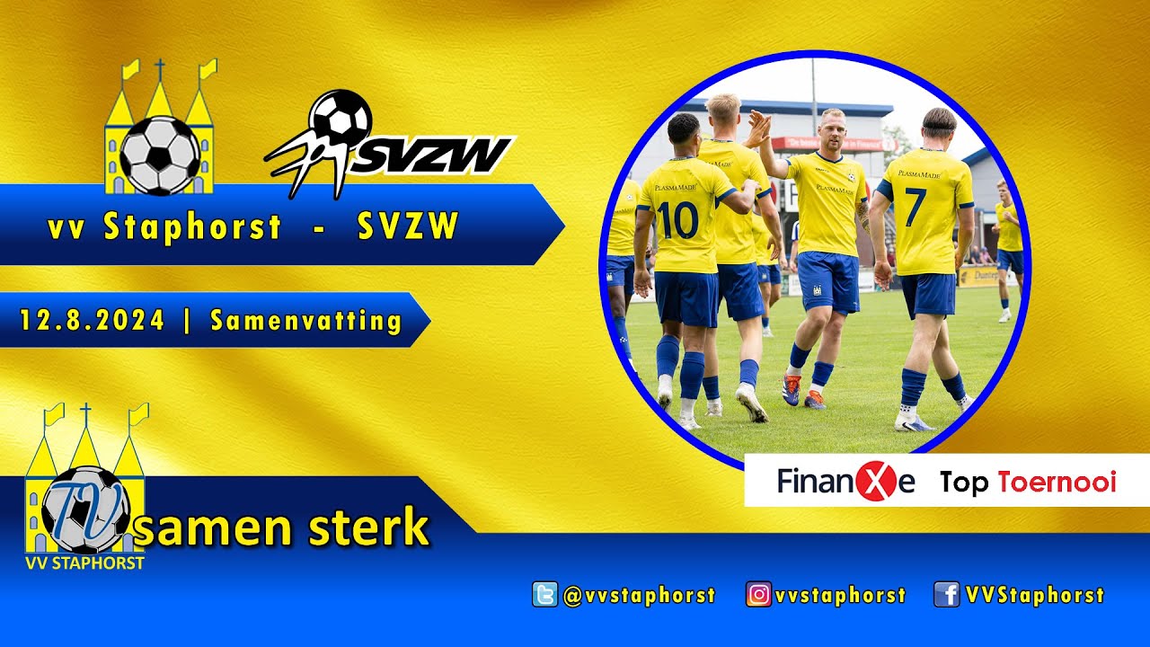 vv Staphorst - SVZW | 12.8.2025 | Samenvatting