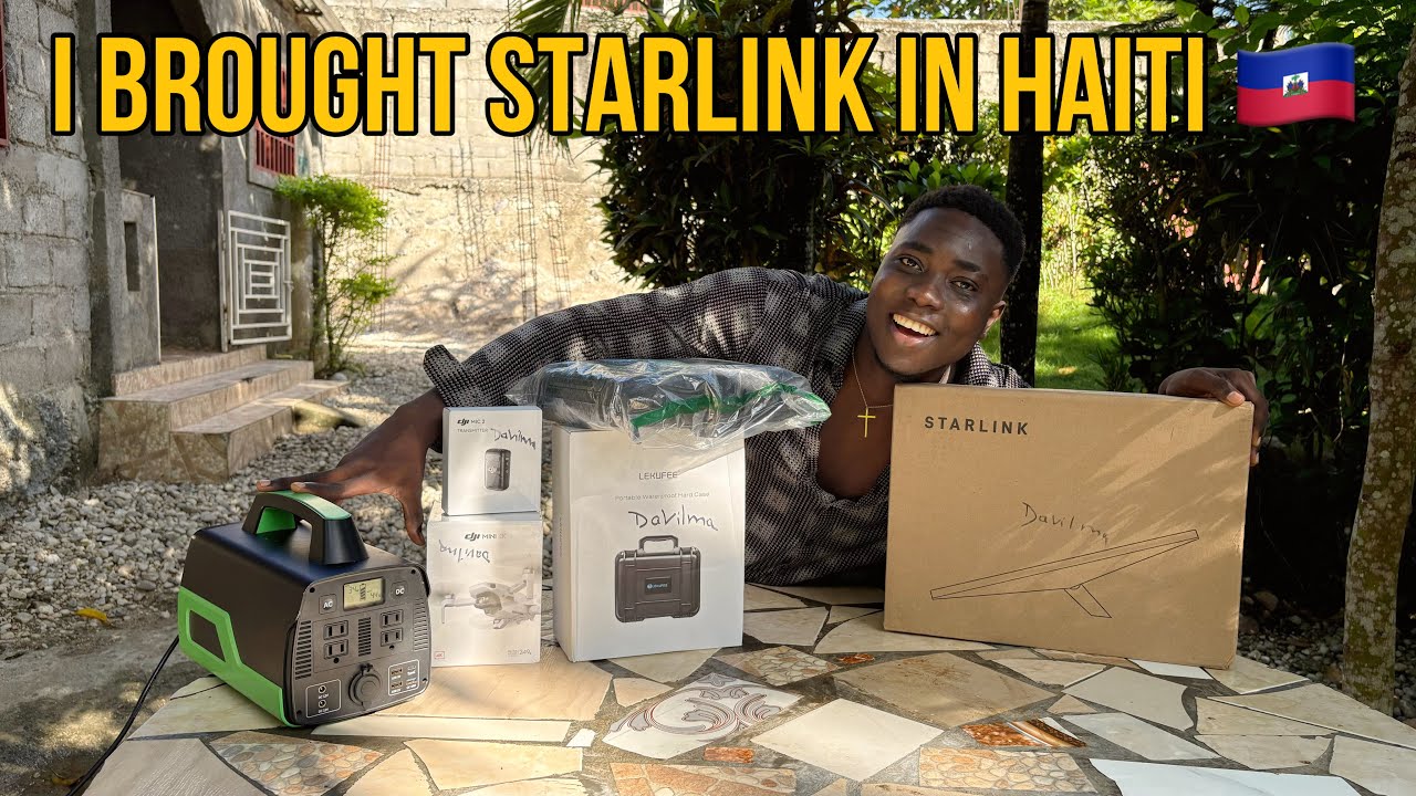 Finally it’s here | How I shipped Starlink Mini to Haiti 🇭🇹