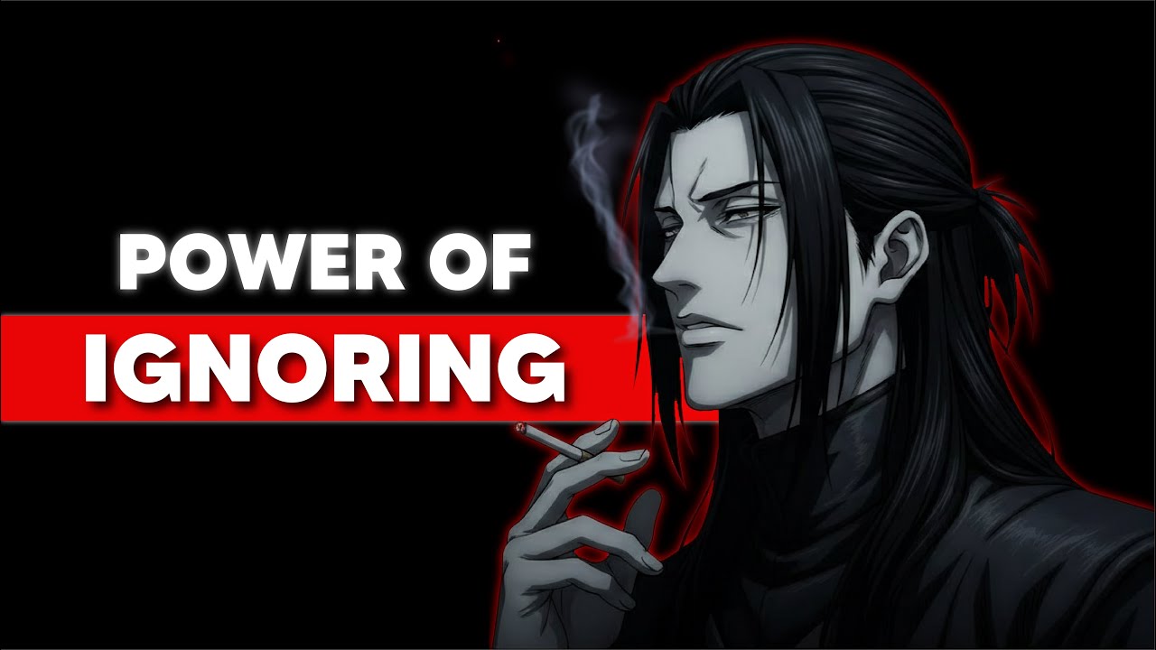 Art Of Ignoring People! Most Ruthless Power | 4 Dark Psychology Tricks