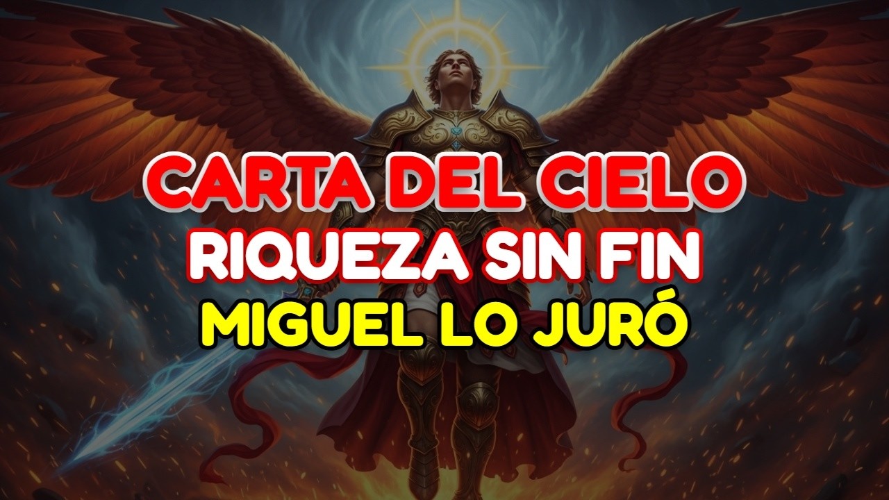 🛑 ALERTA DIVINA DEL ARCÁNGEL MIGUEL: TU HERENCIA HA LLEGADO Y NO DEBES IGNORAR ESTE AVISO