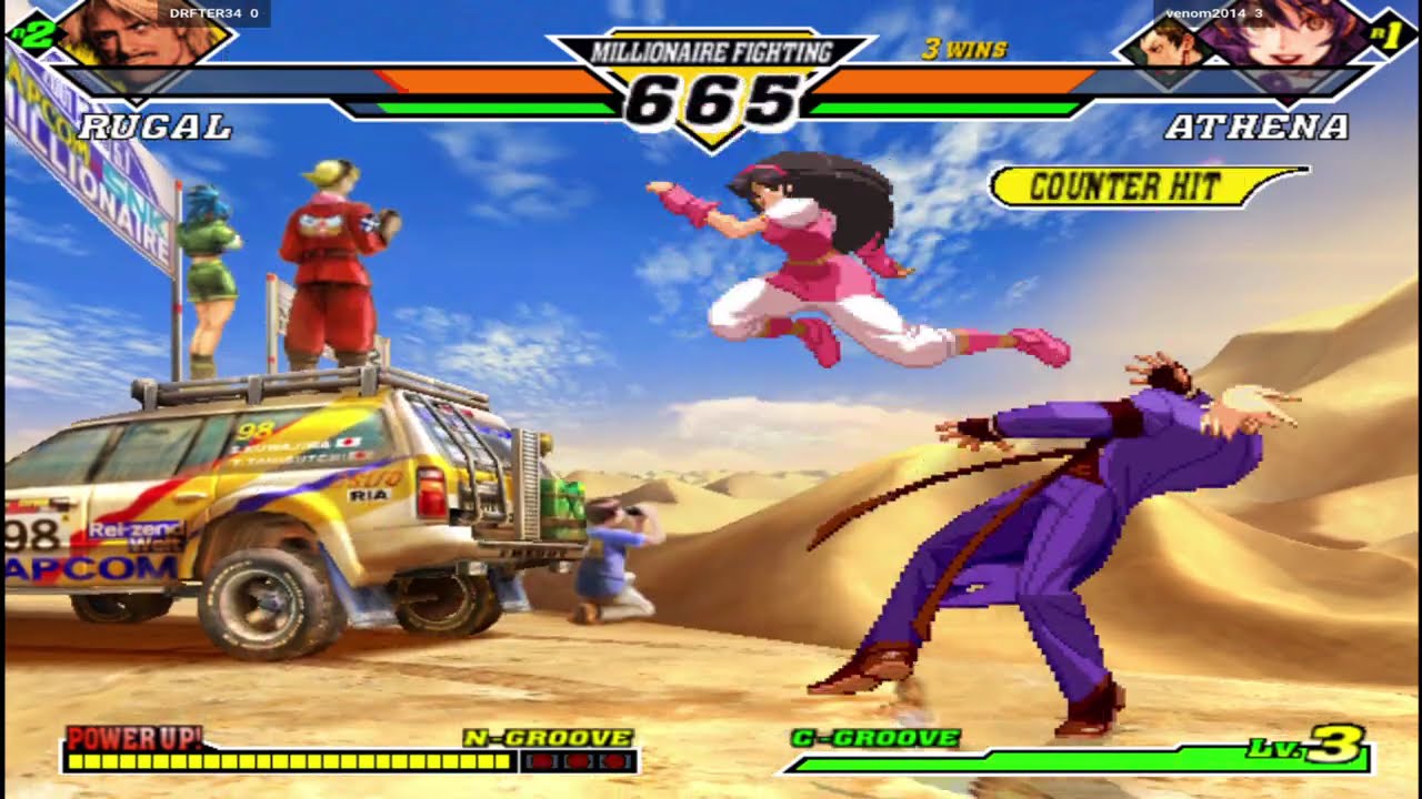 Capcom Vs. SNK 2 ( DRFTER34 Vs venom2014 ) || Play Date 23 Mar 25