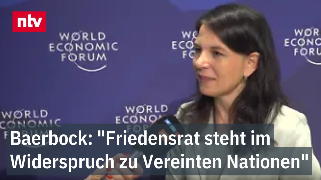 Baerbock: In der Politik braucht es klare Regeln | Davos 2026