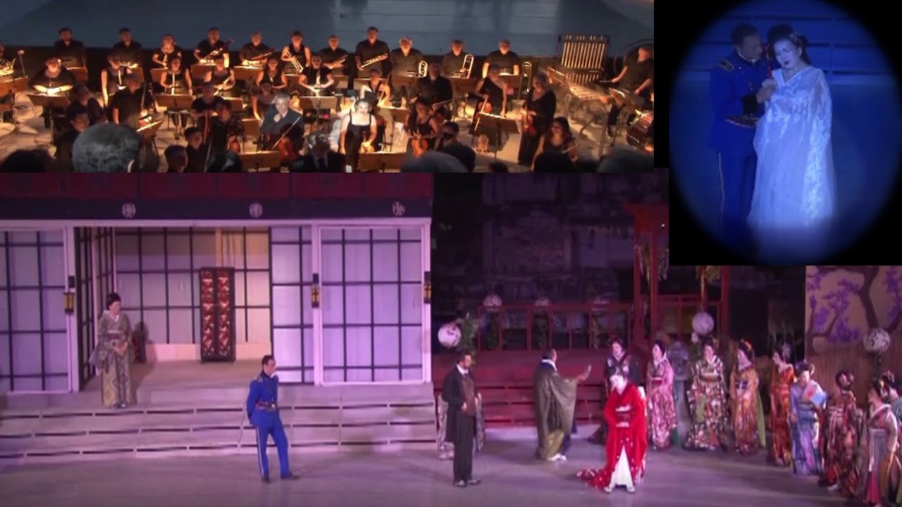 Madame Butterfly ( Puccini )  Act1 Ephesus Ancient Theater- Antalya State Opera and Ballet