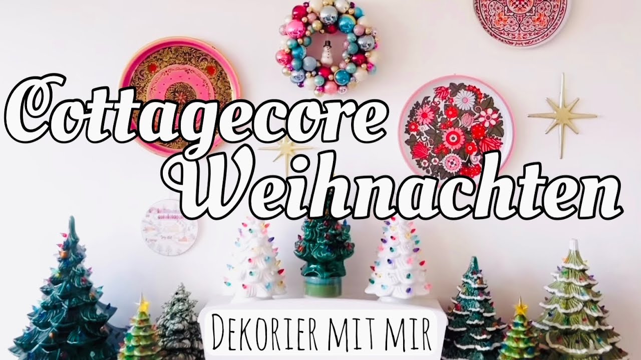 Vintage Weihnachten - Dekorier mit mir 