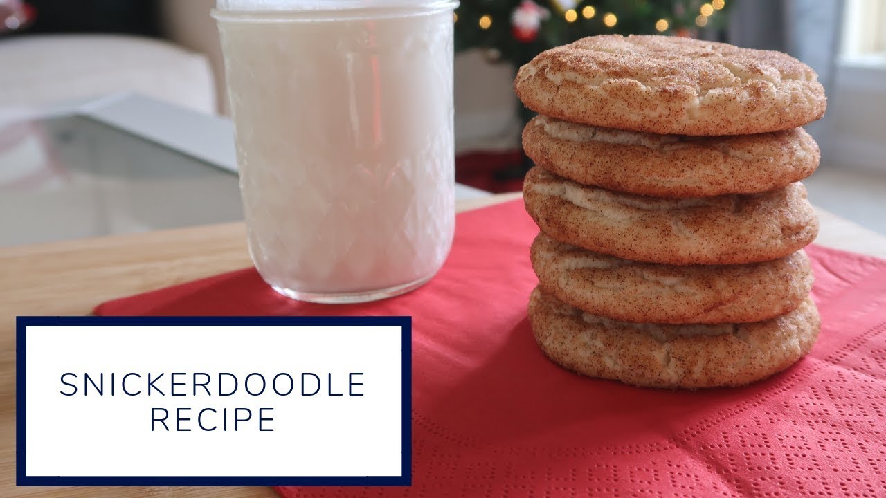 Snickerdoodle Cookie Recipe | Christmas Cookie Week Day 2