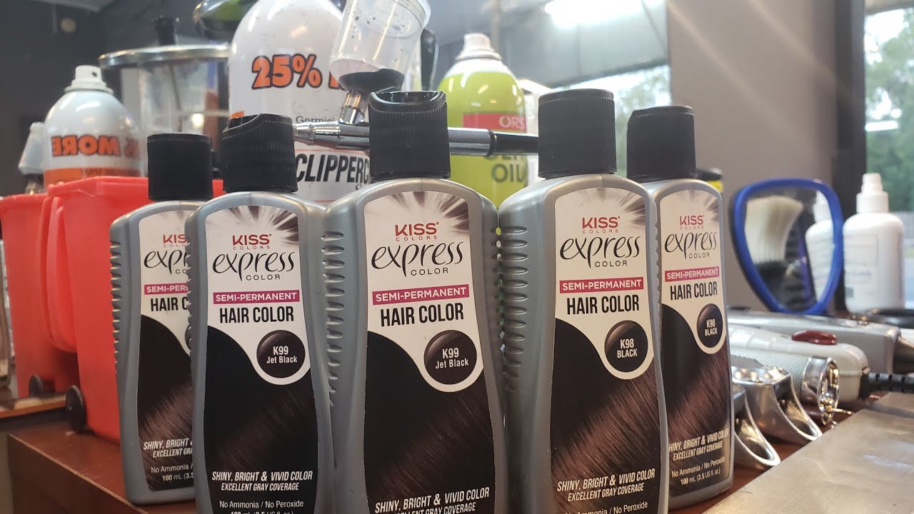 Учебное пособие по аэрографии Kiss Express Barber от начала до конца