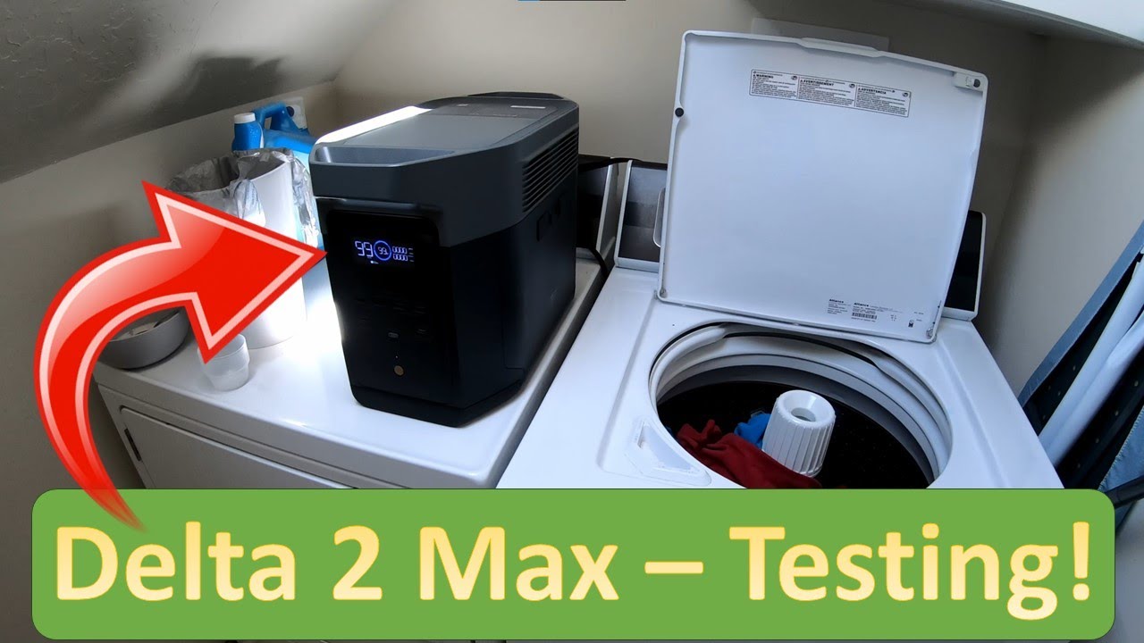 Обзор и тестирование EcoFlow Delta 2 Max. Питание холодильника, мини-сплит-системы и не только!