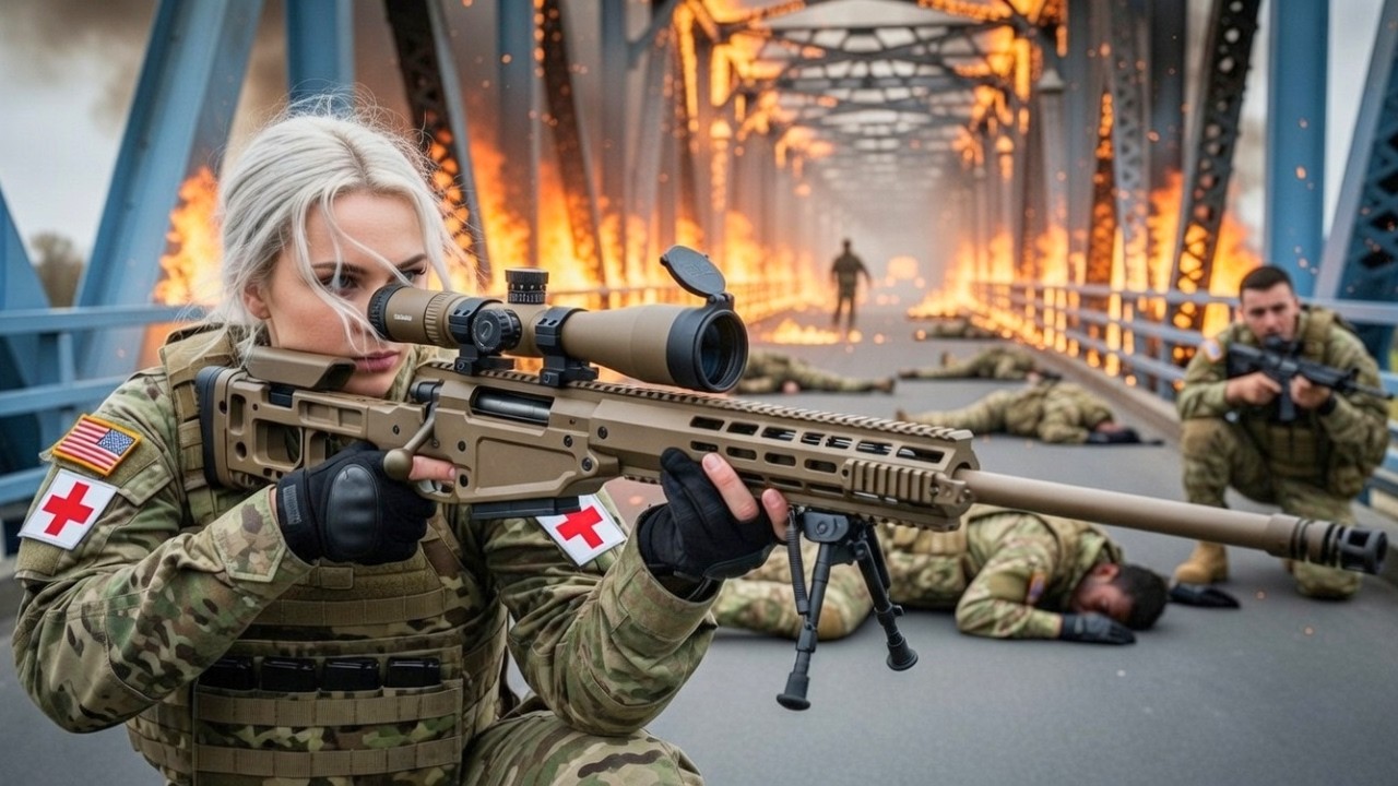 “Medics Don’t Fight!” They Mocked Her—Until SEAL Sniper Nurse Held Strategic Bridge Against All Odds