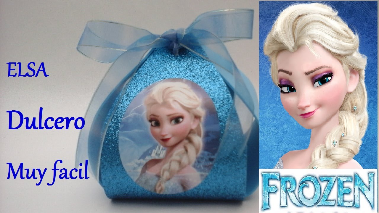 COMO HACER UN DULCERO DE FOAMI. DE FROZEN