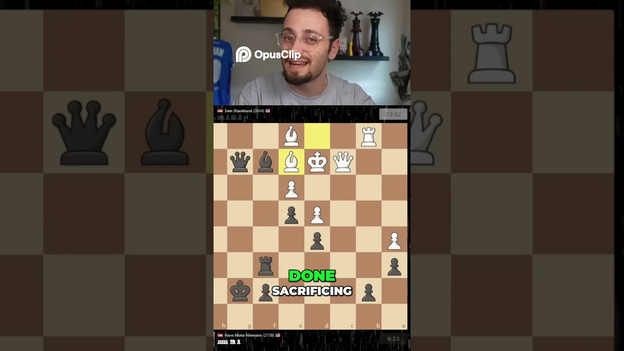 Chess Collapse  Hans Nieman's Shocking Sacrifice Strategy!