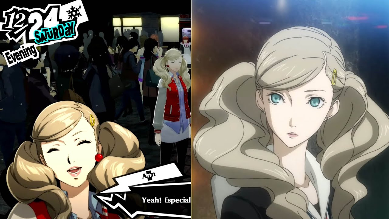 Persona 5 Royal Ann Romance - Confidant Rank 1 to 10 (All Ann Takamaki Scenes)