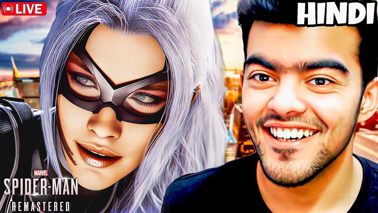 Spider-Man's New Partner? ❤️ | The Heist DLC Full Gameplay (Hindi Live)