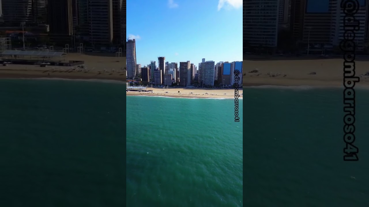 A bel&iacute;ssima praia de Iracema, Fortaleza-ce #nordestenotopo #turismo #ceara #praia #nordeste